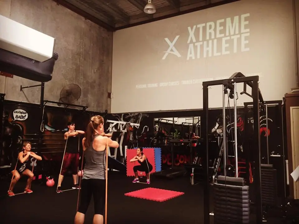 A coached Xtreme Athlete group training session